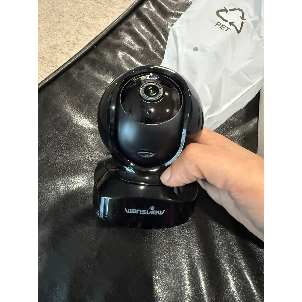 Wansview Q5 2K Indoor Security Camera Black Pan Tilt‎ Night Vision
